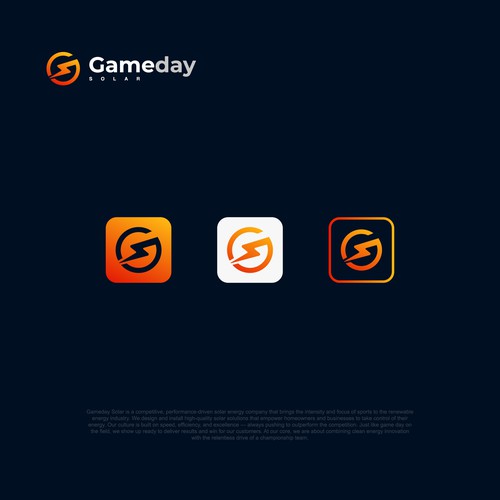 Design di Gameday Solar logo contest di mohabbat300