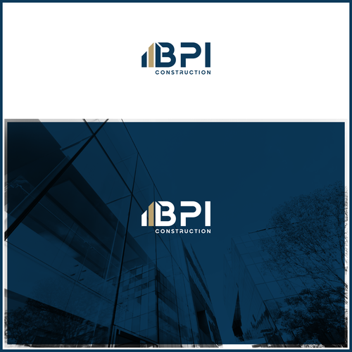Logo Bpi construction Design by S B 2