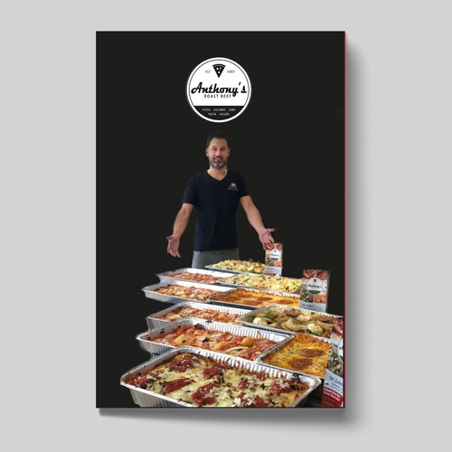 Love Food??? Create a modern, stylish Catering Menu for Anthony's Design by Medstark