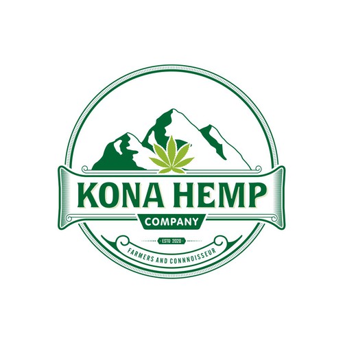 Kona hemp company logo contest Design by Risna79