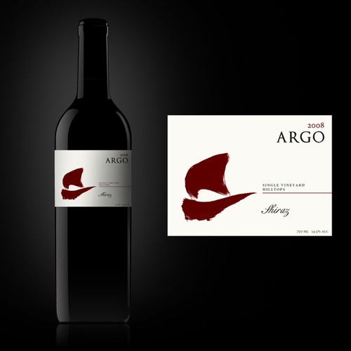 Sophisticated new wine label for premium brand Diseño de obscura