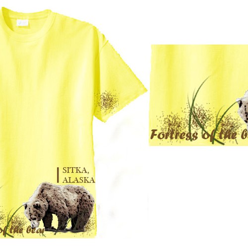 New t-shirt design wanted for Fortress Of The Bear Ontwerp door tasmeen