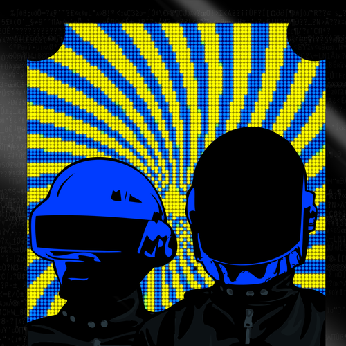 99designs community contest: create a Daft Punk concert poster-ontwerp door Phinuchi