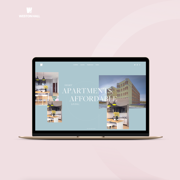 Apartment Development Seeks Fresh, Clean, Modern Design Makeover.