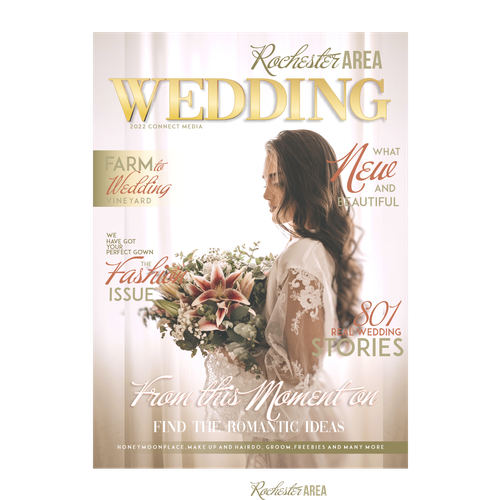 Wedding Magazine Cover! Design by JDL's