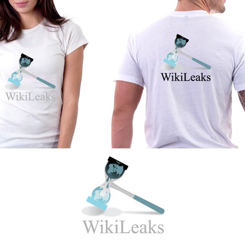 New t-shirt design(s) wanted for WikiLeaks Ontwerp door mia_m