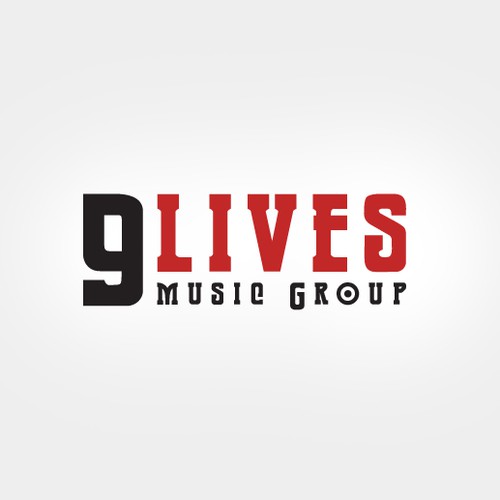 9 Lives Music Group Record Label LOGO Design by Carpy