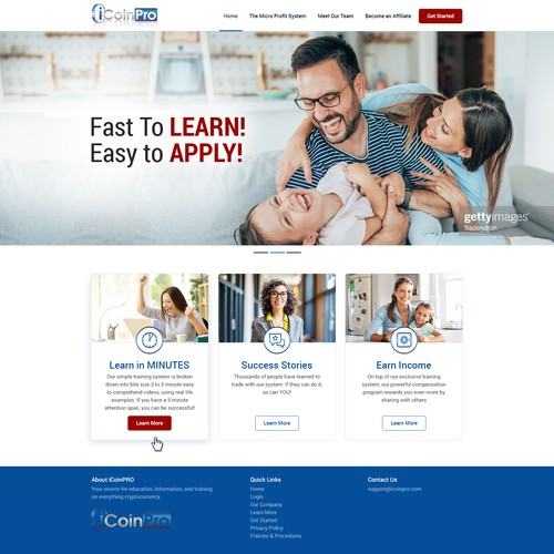 ***GUARANTEED PRIZE*** - NEW WEBSITE DESIGN FOR MLM -*****NEW***** Design by Rashicreative