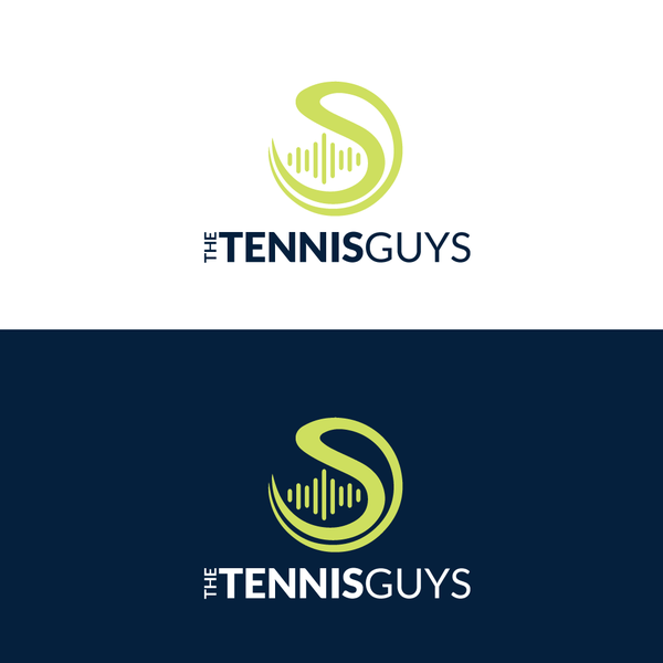 Design by Lena.gd titled "Logo for The Tennis Guys"
