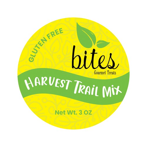 Design a Food Label for Harvest Trail Mix (logo and dieline files included) Design réalisé par Mrs Design ♥