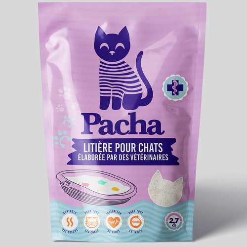 Cat Litter startup Minimalistic packaging - Contest Design von agooshe