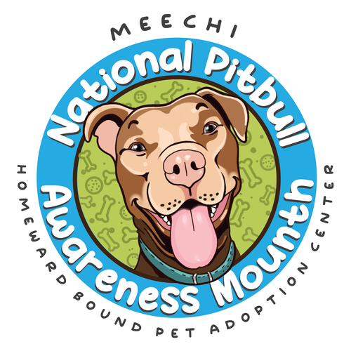 Magic Meechi - National Pitbull Awareness Month Design by JOHNN L. JONES