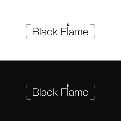 Cool, masculine Logo for company name „Black Flame” Design by alteros