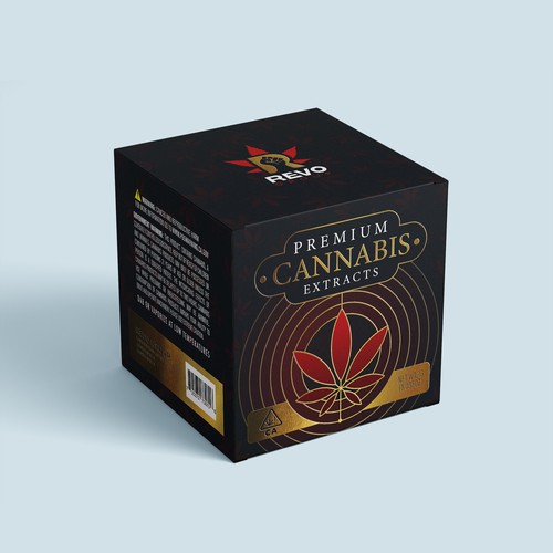 Cannabis Packaging Design for California Design by Graphyprof
