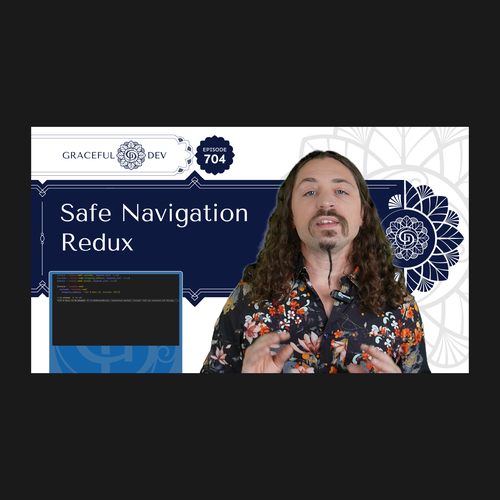 Video (YouTube etc.) Thumbnail Template for Software Development Screencast Episodes Design by studiowill