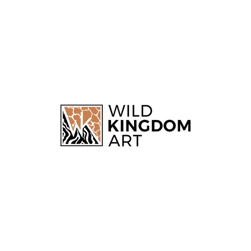 Design a logo for my artwork inspired by exotic animals! “Wild Kingdom Art”-ontwerp door Athar82