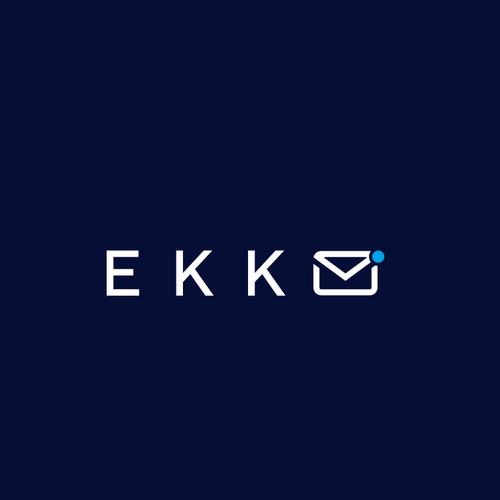 SIMPLE LOGO - ekko Letters then dm after Design by JANTUNGHATI