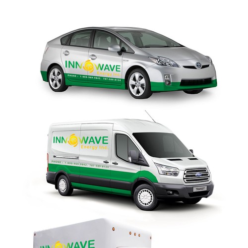 Create a capturing truck/car wrap for a Solar Installer on the Caribbean! Design by GraphicVolver