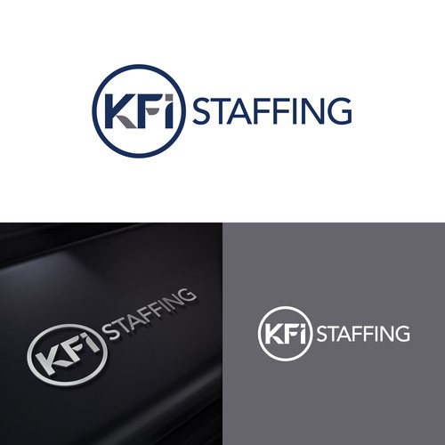 New Staffing Agency Logo! Design by Web Hub Solution