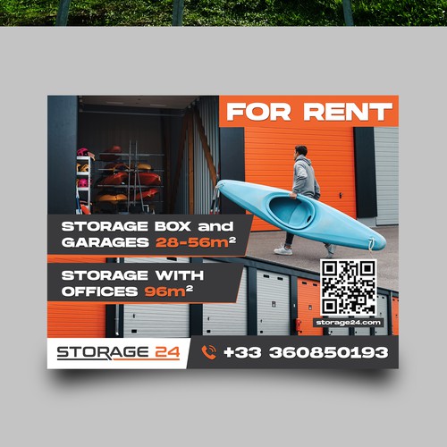 Creative banner design for a storage company Design by deehage