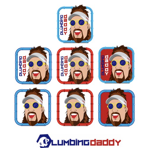 Create the next button or icon for Plumbing Daddy Réalisé par WaltSketches®