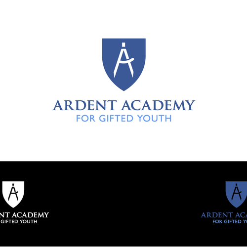 Create a new logo for Ardent Academy, a K-12 STEM education startup (science, technology, engineering and math) Design réalisé par aurelizza