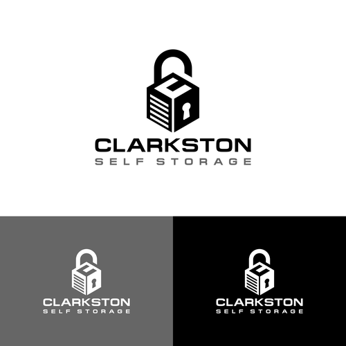 Self Storage Logo | Clarkston Self Storage Diseño de Juna_studio