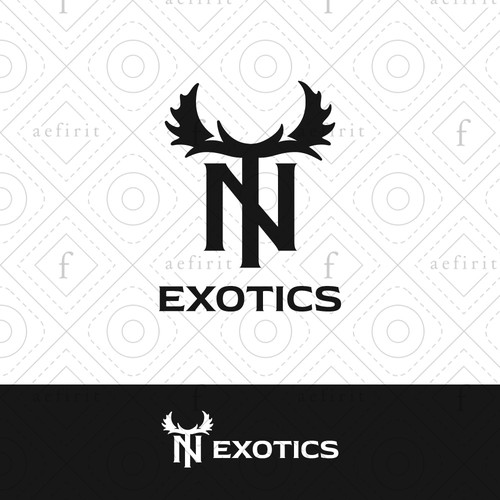We need a creative and powerful Ranch Logo for our Exotic Animals Design by aefirit