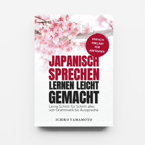 Book Cover: Learning to speak Japanese Design réalisé par Koci 99