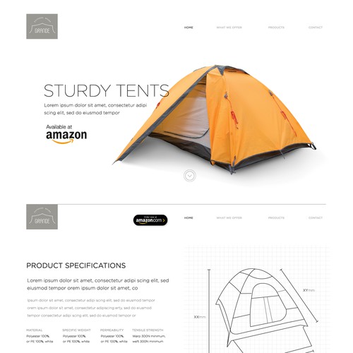 Web page design contest entry by Seb⭐