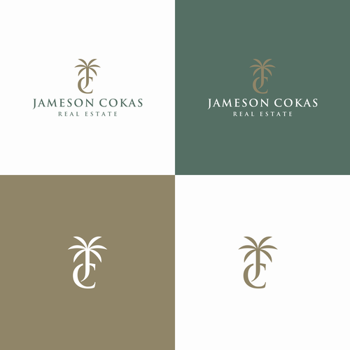 Modern but luxurious Real Estate Agent Logo Design by mojolegi