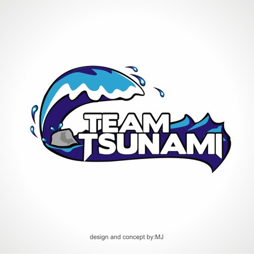 Create the next logo for Team Tsunami Design by designedbyjeriz▲