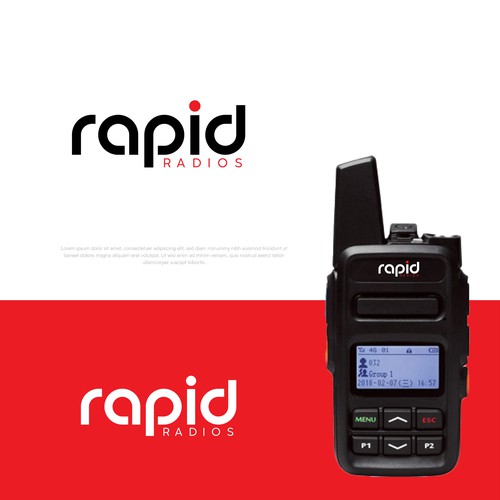 Masculine and Hip design for Walkie Talkie Brand Design by Half-Tone™