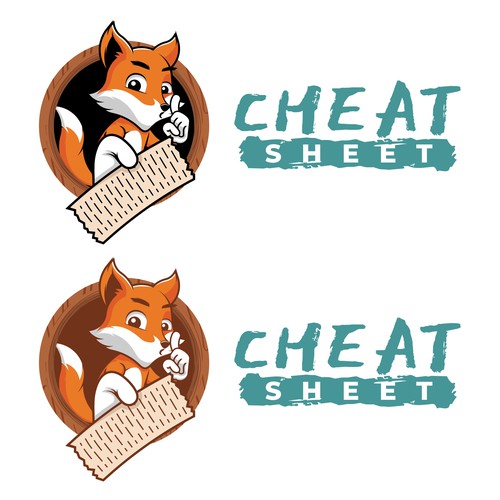 Unique descriptive combo mascot Logo that embodies the action of cheating on a test & shortcuts Design von DevDevit   ★ ★ ★ ★ ★