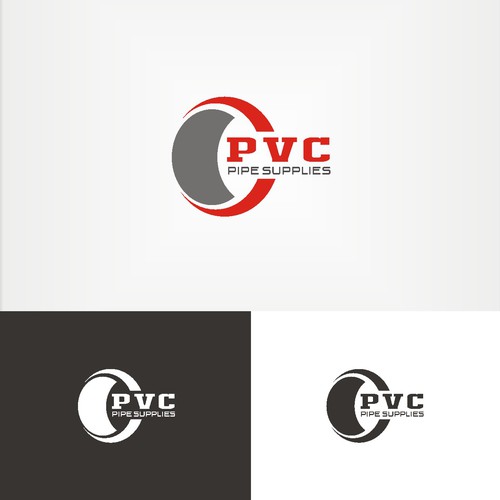 Create a professional logo for our pvc pipe supplies store Logo
