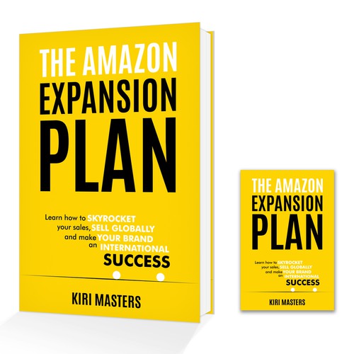 Non-Fiction Book Cover Design - The Amazon Expansion Plan Design by Avanska
