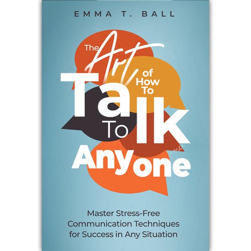 eBook cover for The Art of How to Talk to Anyone Design by ink.sharia