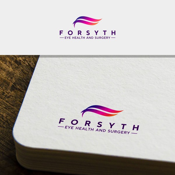 Diseño de #777 titulado "Design a modern logo for an eye health and surgery medical practice"