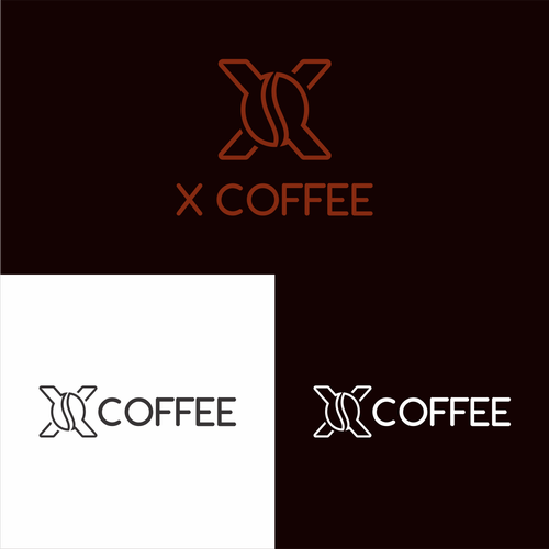 X COFFEE LOGO Diseño de c a r e t o ***