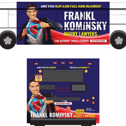 Bus Designs for a Law Firm Design by RED DOT