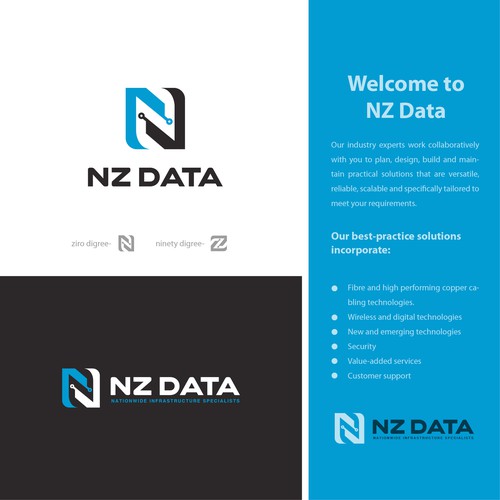 NZ Data New Branding Design by Print_design