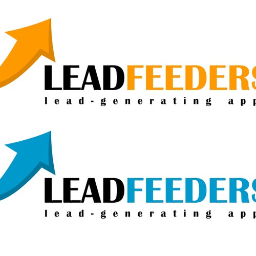 logo for Lead Feeders デザイン by Dindonk