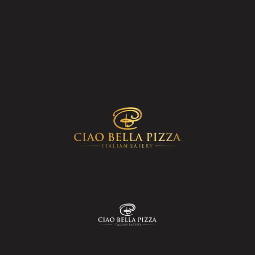 Ciao Bella Pizza Logo Design by tembangraras