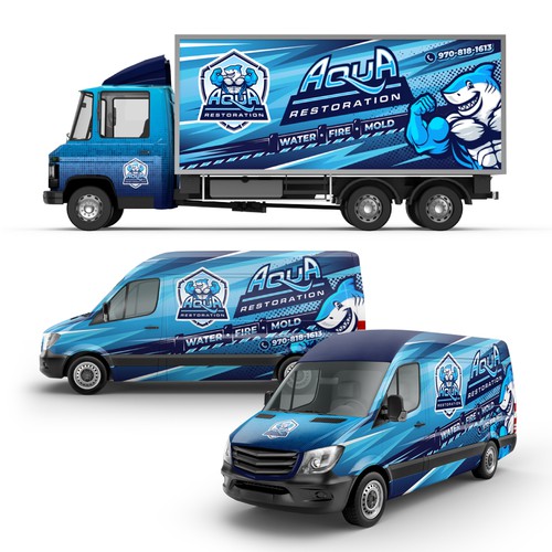 Sharp van wraps Design by Nipakorn.p