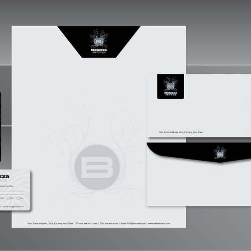 New stationery wanted for Bellezza salon & spa  デザイン by Waqas H.