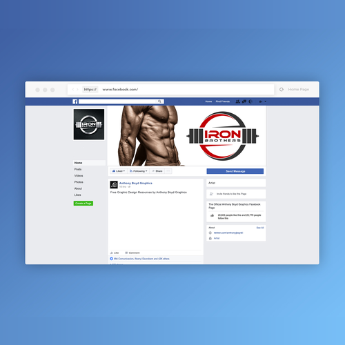 Facebook cover contest entry by AEI™