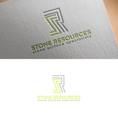 Natural Stone installation company needs a rock solid logo! Design by modeco