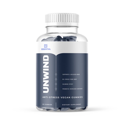 Trendy Supplement Brand Label Design Design von Randys