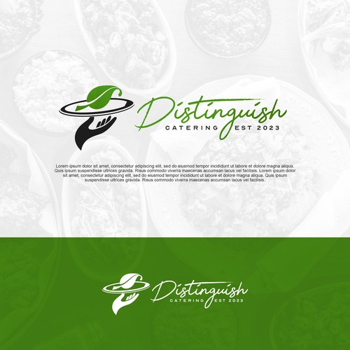 Distinguish Catering : A Taste of Home with a Luxurious Experience Design by JoshuaCT