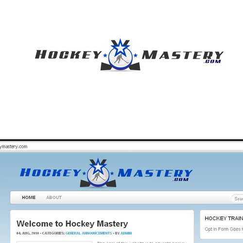 Hockey Logo Design by ikell41